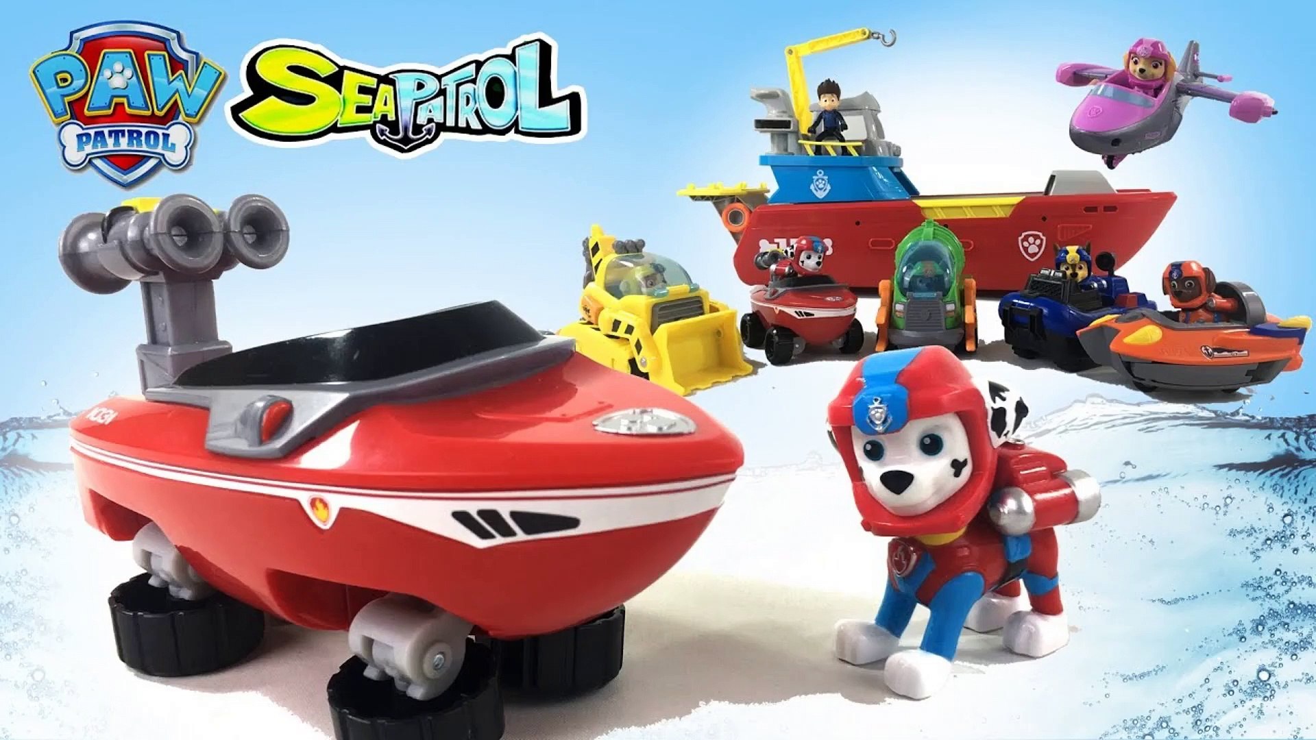 Paw Patrol Marshall's Transforming Sea Patrol Vehicle | icbritanico.edu.ar