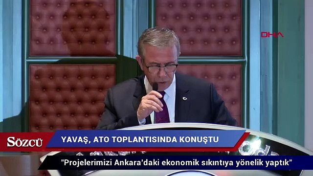 Mansur Yavaş, Ankara Ticaret Odası'nın meclis toplantısına katıldı