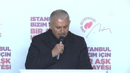 Binali Yıldırım, Dolapdere'de Sanayi Esnafı ile Buluştu (4)