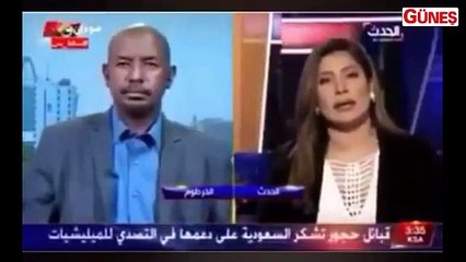 Canlı yayında horlayarak uyudu