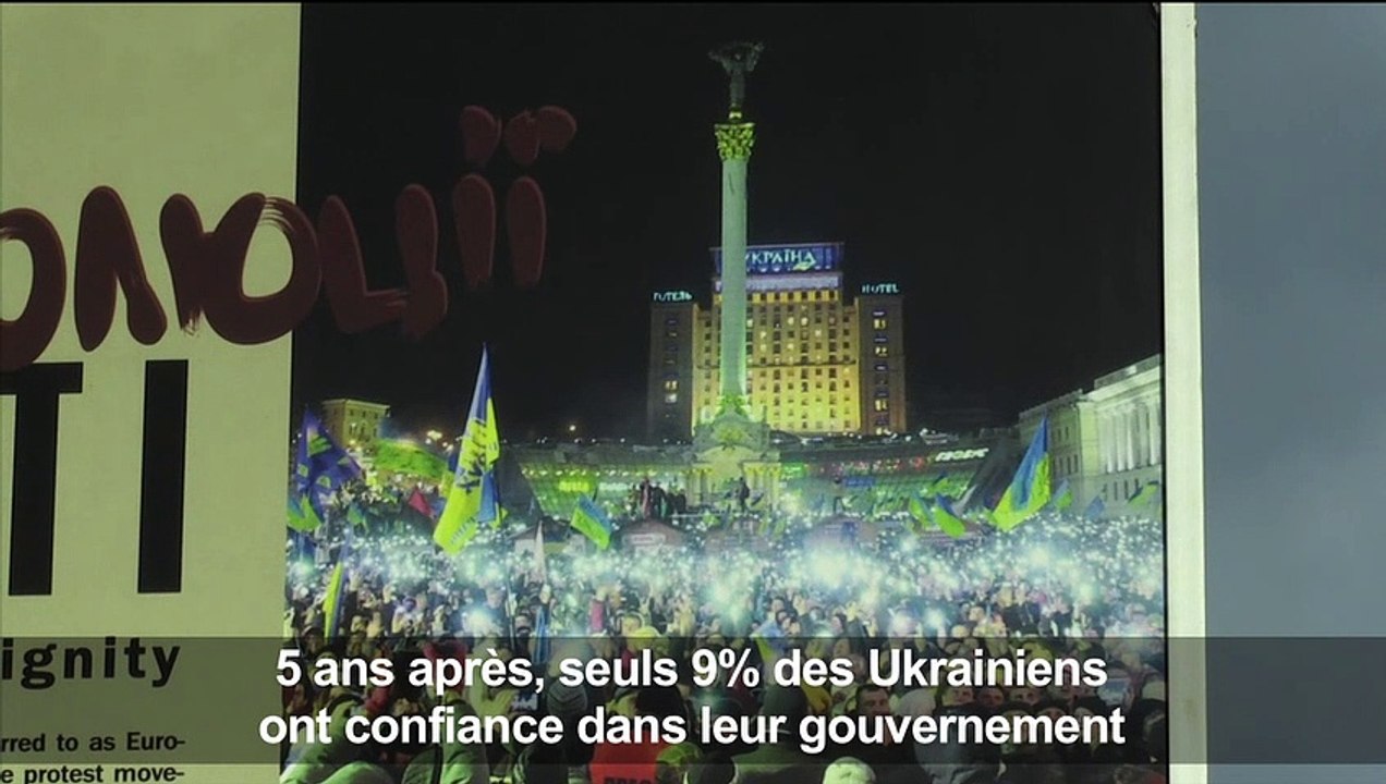 Ukraine: la "génération Maïdan" entre déceptions et obstination