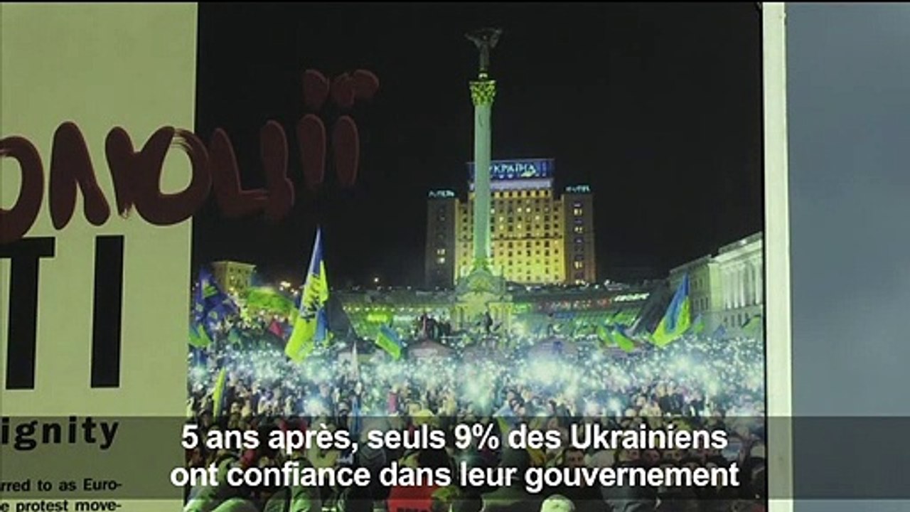 Ukraine: la "génération Maïdan" entre déceptions et obstination