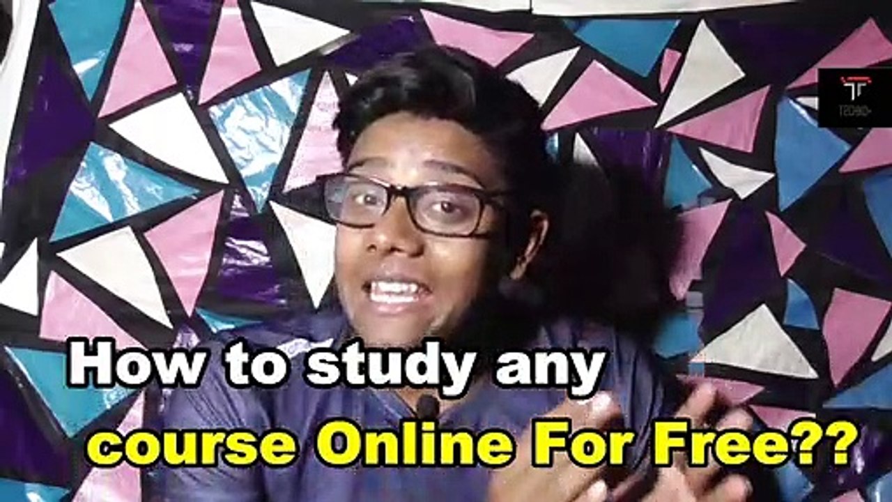 How to Study any Course online For Free Latest In English 2019