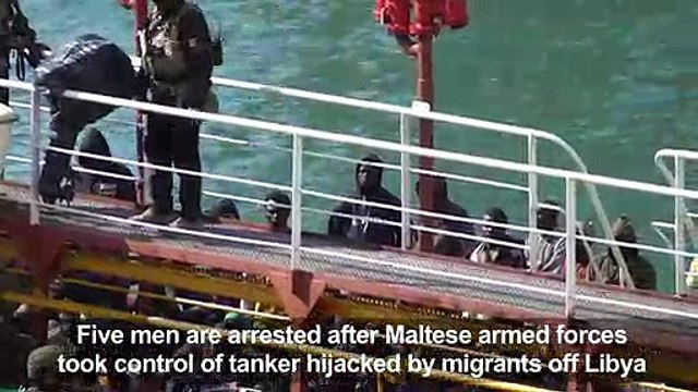 Maltese authorities arrest migrants after boat hijack