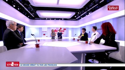 Dialogue citoyen: échange entre une représentante des gilets jaunes et le sénateur PS Olivier Jacquin