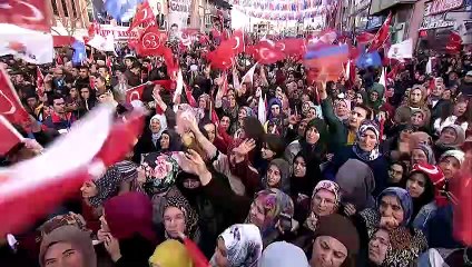 Cumhurbaşkanı Erdoğan: 'Kandil'in uzantıları karşısında eğilip bükülenlerden başkente belediye başkanı olmaz' - ANKARA