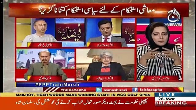 Kia Public Mehangai Ki Wajah Say Political Parties Ka Sath Desakti Hai-Asma Shirazi To Nazeer Laghari
