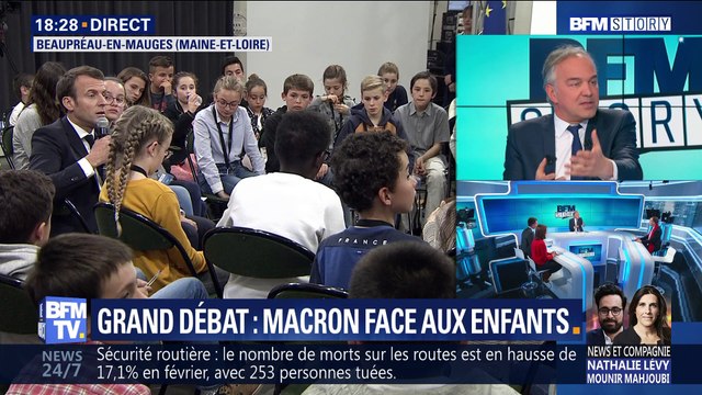 Grand débat: Macron face aux enfants (2/3)