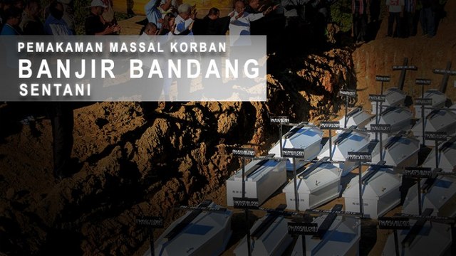 Pemakaman Massal Korban Banjir Bandang Sentani