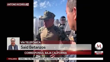 Enfrentamiento entre pescadores y Marinos en Baja California