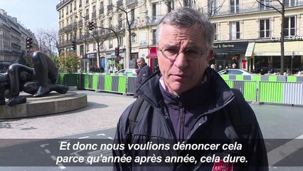 "Places réservées aux SDF": des dessins pour frapper les esprits