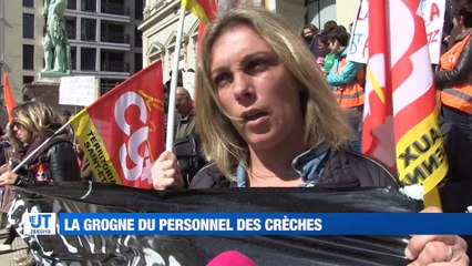 Скачать видео: A la Une : A Saint-Etienne, les commerçants sont inquiets mais aussi lassés des manifestations les samedis / Le patron des artisans en France fustigent ces manifestations de gilets jaunes à répétition / 8 crèches sur 11 étaient fermées à Saint-Etienne / L