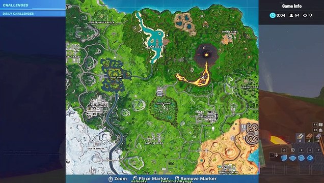 Find The Secret Battle Star in Loading Screen 5 - Fortnite Challenges
