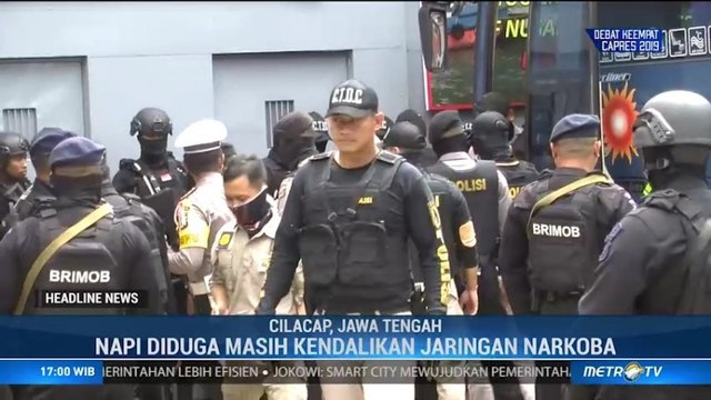 26 Napi Narkoba Dipindahkan ke Nusakambangan