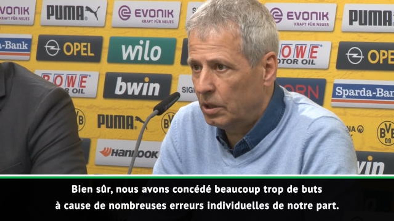 Dortmund - Favre : "Des erreurs individuelles pas acceptables à ce niveau"