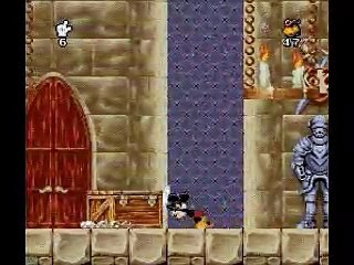 Mickey Mania SNES - Cartoon 6 (The Prince And The Pauper) (Dubbed With Genesis Music Version 1)
