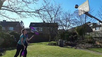 When Juggling And Basketball Run In The Family