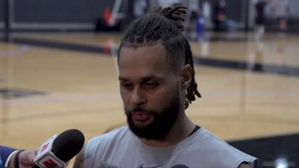 Patty Mills - Shootaround 3/28
