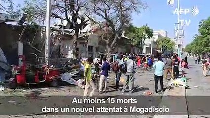 Explosion d'une voiture piégée dans le centre de Mogadiscio
