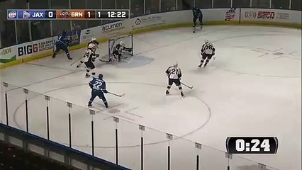 ECHL Jacksonville Icemen 1 at Greenville Swamp Rabbits 1