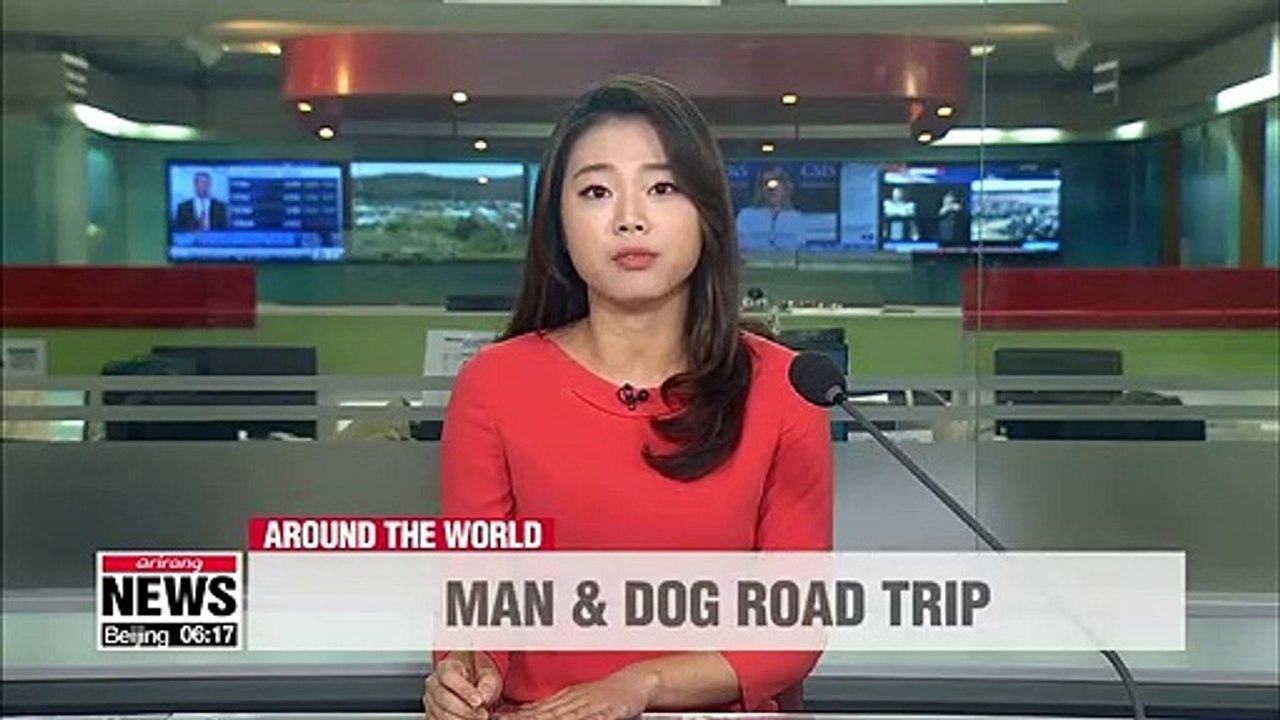 Man and his best friend on marathon motorcycle journey through South America