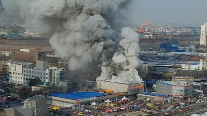 [제보영상] 인천 식자재 마트서 불...인명피해는 없어 / YTN