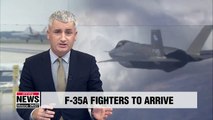 Two F-35A stealth fighter jets to arrive at Cheongju Air Base on Friday