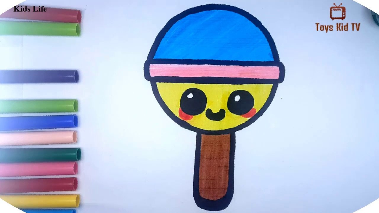 How to design a kawaii lollipop for  kid - Kids life