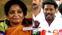 தமிழிசை மன்னிப்பு கேட்க வேண்டும்-கருணாஸ் Karunas condemns Tamilisa Soundararajan about her tweet