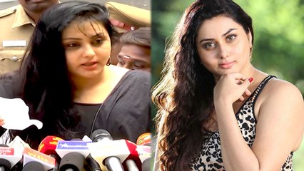 Actress Namitha: நடிகை நமீதா காரில் பறக்கும் படையினர் அதிரடி சோதனை- வீடியோ