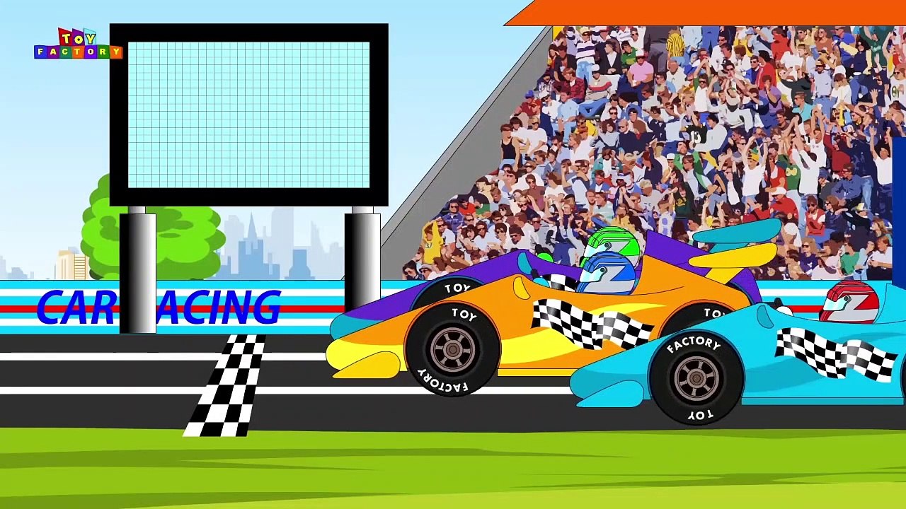 voiture pour enfant - voiture de dessins animés pour les enfants - سيارات اطفال