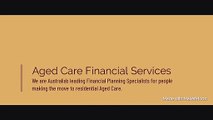 Financial Advisers Specialising in Aged Care