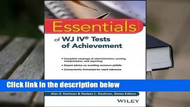 Full version Essentials of Wj IV Tests of Achievement Complete