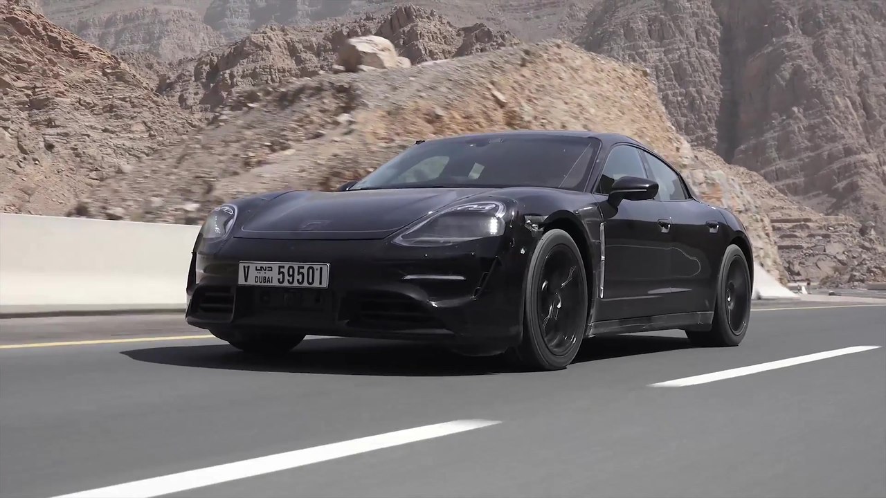 Endspurt bei der Erprobung des neuen Porsche Taycan