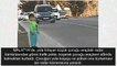 Malatya'da yola koşan çocuğu radar kamerasından gören polis kurtardı