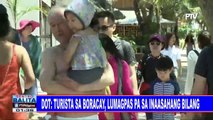 DOT: Turista sa boracay, lumagpas na sa inaasahang bilang