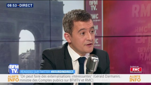 Gérald Darmanin: J'ai l'impression que Laurent Wauquiez devient un militant du parti communiste