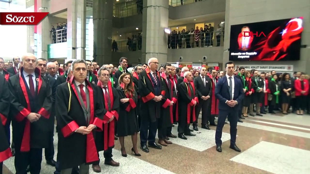 Şehit Savcı Kiraz, İstanbul Adalet Sarayı’nda anıldı