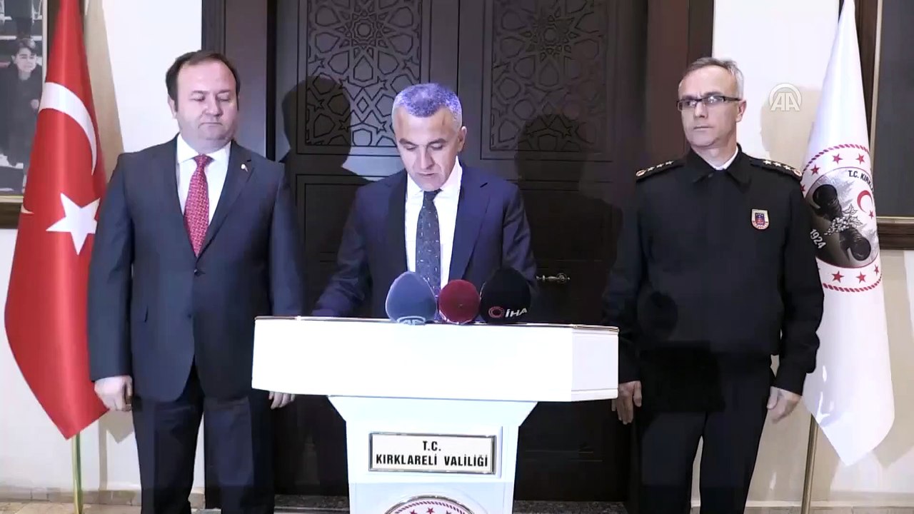Kayıp kız çocuğunun ölü bulunması - Vali Osman Bilgin - KIRKLARELİ