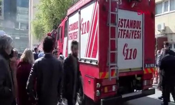 Okmeydanı Eğitim ve Araştırma Hastanesi’nde yangın