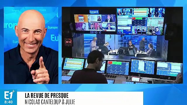 Emmanuel Macron avec des enfants sur le harcèlement scolaire : Moi aussi je suis harcelé par des hommes jaunes, mais pas des Minions (Canteloup)