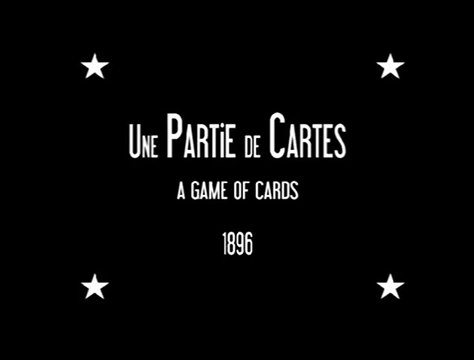 Georges Méliès: Une Partie de cartes (1896)