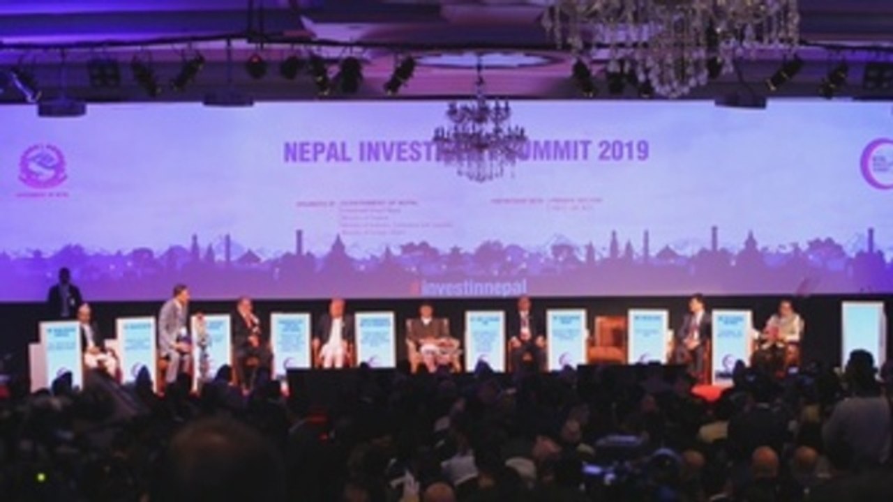 Nepal presenta proyectos por 30.000 millones de dólares en un foro de inversión