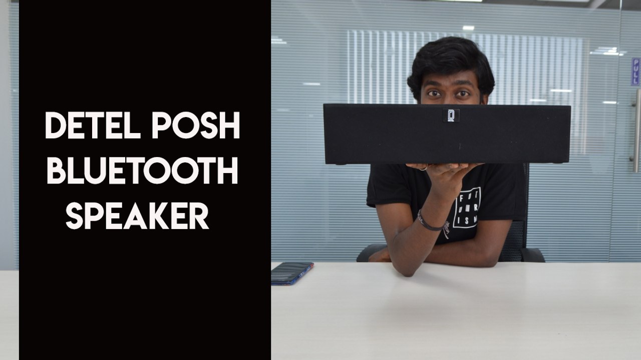 Detel POSH Bluetooth speaker