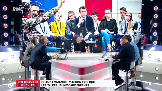 Le monde de Macron : Quand Emmanuel Macron explique les gilets jaunes aux enfants - 29/03