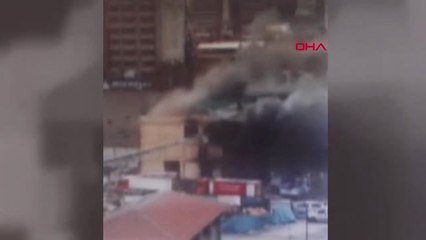 Ankara'da Metruk Binada Yangın 5 Ölü 1
