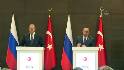 Çavuşoğlu: 'Suriye'nin sınır bütünlüğü, toprak bütünlüğü tehdit altındadır' - ANTALYA