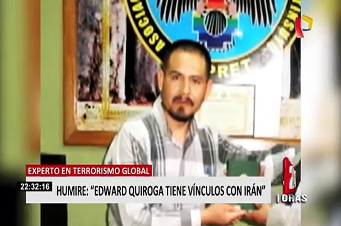 Las Bambas: Humire afirma que Edwar Quiroga tiene vínculos con Irán