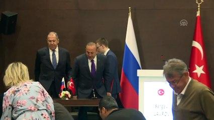 Çavuşoğlu: 'Rusya ile ikili ilişkilerimizin her geçen gün gelişmesinden mutluyuz' - ANTALYA