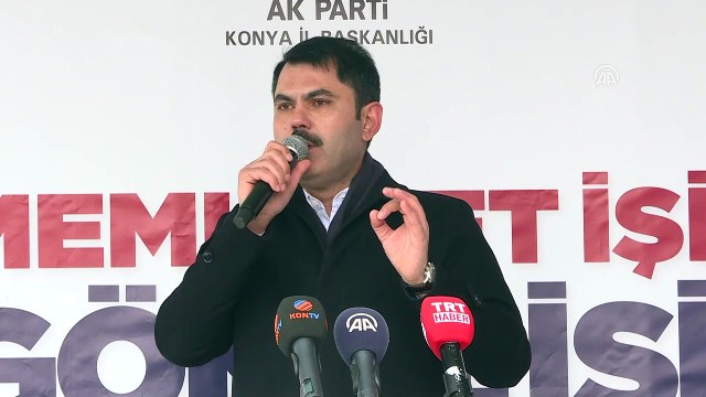 Bakan Kurum: “İnşallah bu yerel seçimde de yine yeneceğiz, daima yeneceğiz, hep yeneceğiz“ - KONYA